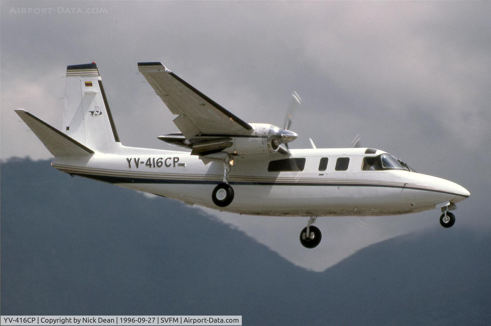 YV-416CP, 1979 Rockwell 690B Turbo Commander C/N 11546, SVFM