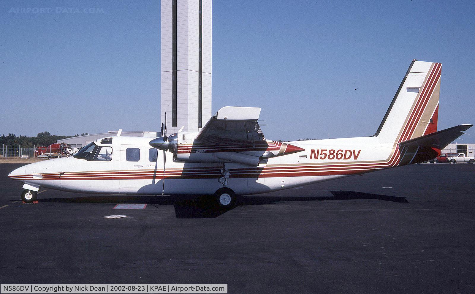 N586DV, 1979 Rockwell International 690B C/N 11553, KPAE