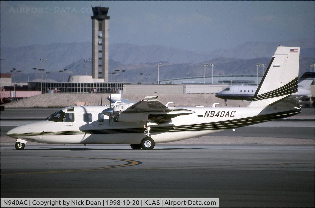 N940AC, 1980 Rockwell Commander 695 C/N 11629, KLAS