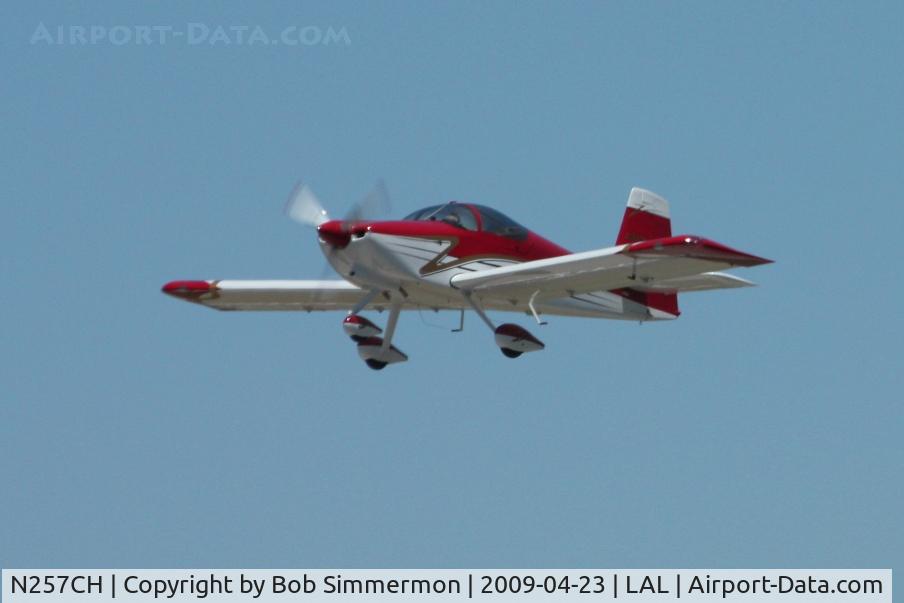 N257CH, 2008 Vans RV-9A C/N 91548, Departing Sun N Fun 2009 - Lakeland, Florida