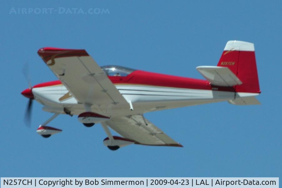 N257CH, 2008 Vans RV-9A C/N 91548, Departing Sun N Fun 2009 - Lakeland, Florida