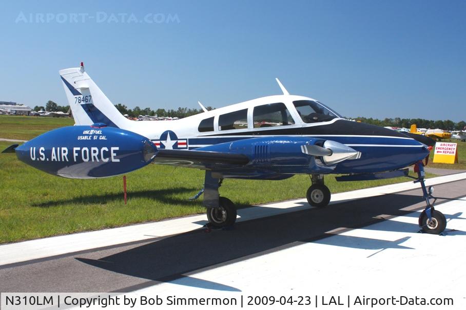N310LM, 1960 Cessna 310D C/N 39086, Sun N Fun 2009 - Lakeland, Florida
