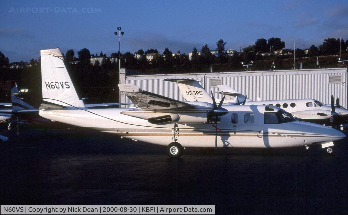 N60VS, 1981 Rockwell 690C Turbo Commander C/N 11683, KBFI