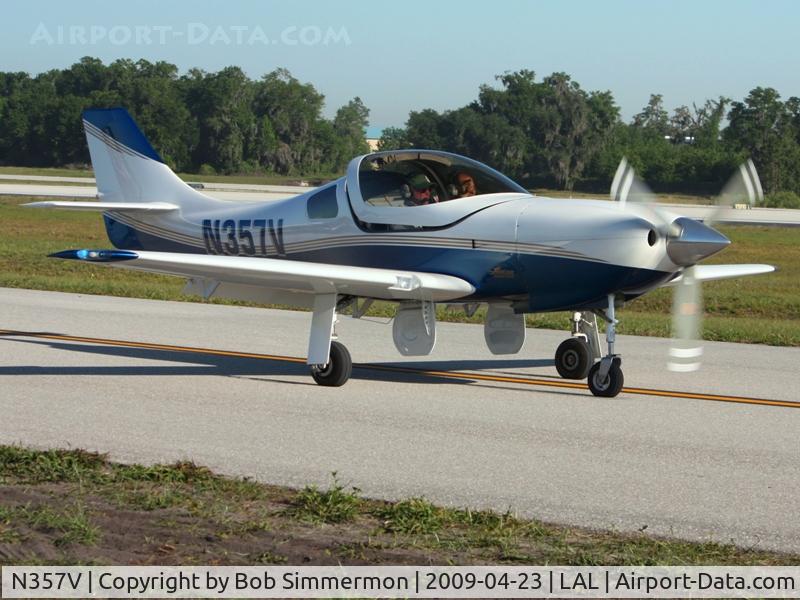 N357V, 2004 Lancair Legacy C/N L2K-186, Arriving at Sun N Fun '09 - Lakeland, Florida