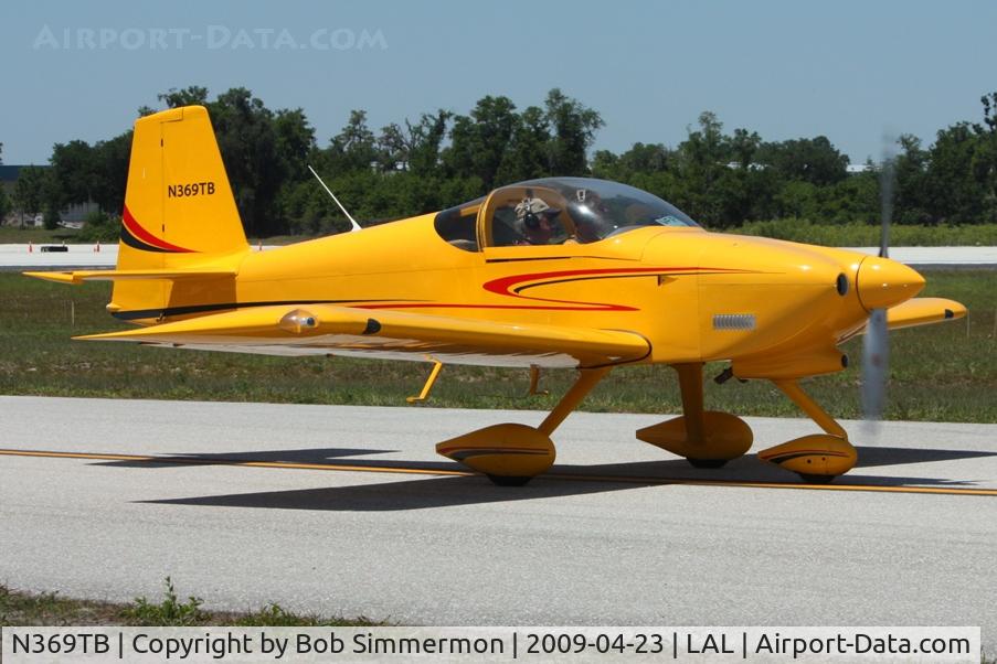 N369TB, 2003 Vans RV-7A C/N 70181, Departing Sun N Fun 2009 - Lakeland, Florida