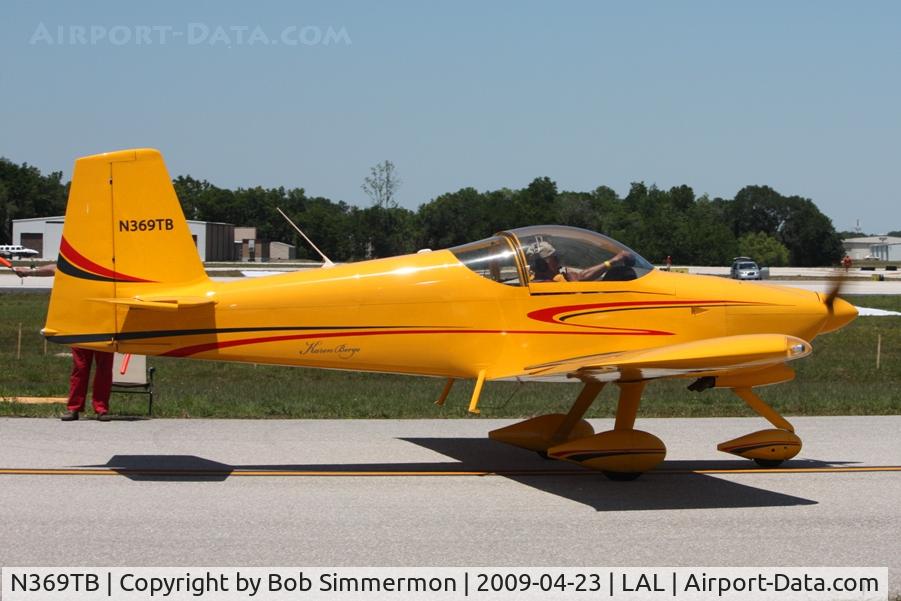 N369TB, 2003 Vans RV-7A C/N 70181, Departing Sun N Fun 2009 - Lakeland, Florida