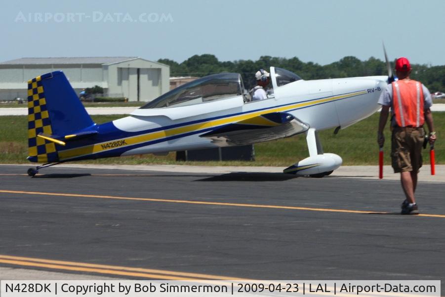 N428DK, 2003 Vans RV-8 C/N 80608, Sun N Fun 2009 - Lakeland, Florida