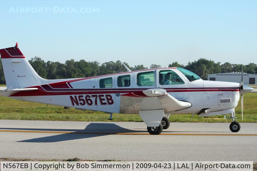 N567EB, 1979 Beech A36 Bonanza 36 C/N E-1543, Sun N Fun 2009 - Lakeland, Florida