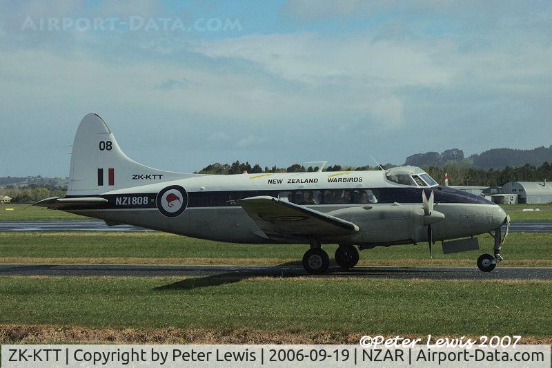 ZK-KTT, 1951 De Havilland DH-104 Dove 1B C/N 04324, Devon 08 Syndicate, Auckland