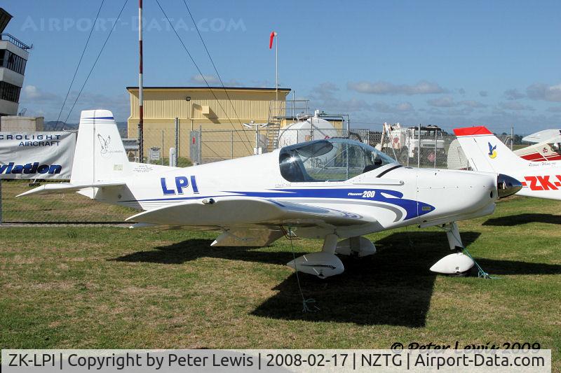 ZK-LPI, Alpi Aviation Pioneer 200 C/N NZ2001, P M Randall, Te Kopuru