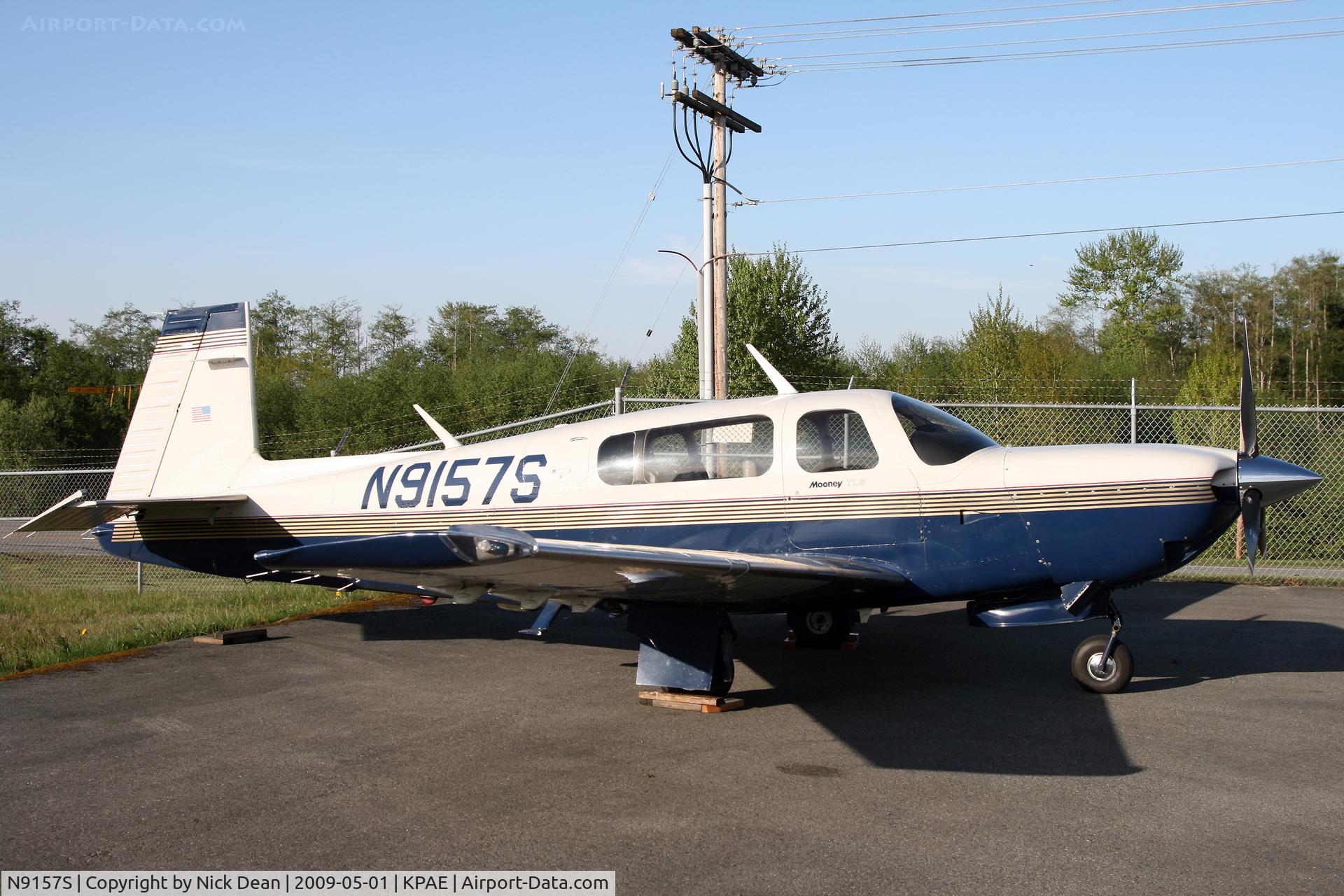 N9157S, 1994 Mooney M20M Bravo C/N 27-0181, KPAE