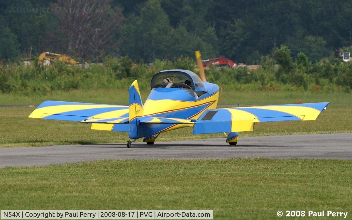 N54X, 1998 Vans RV-6 C/N 23158, Even the wings.  Nice touch, I must say.