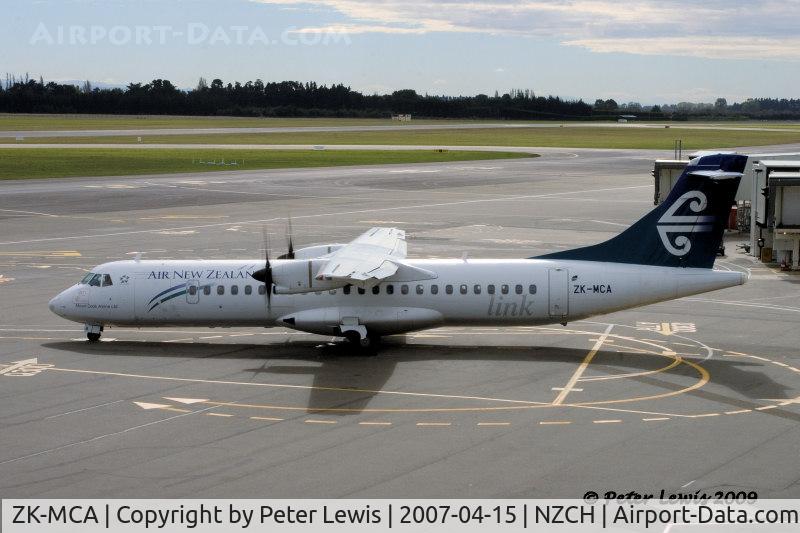 ZK-MCA, 1999 ATR 72-212A C/N 597, Mt Cook Airline Ltd., Christchurch