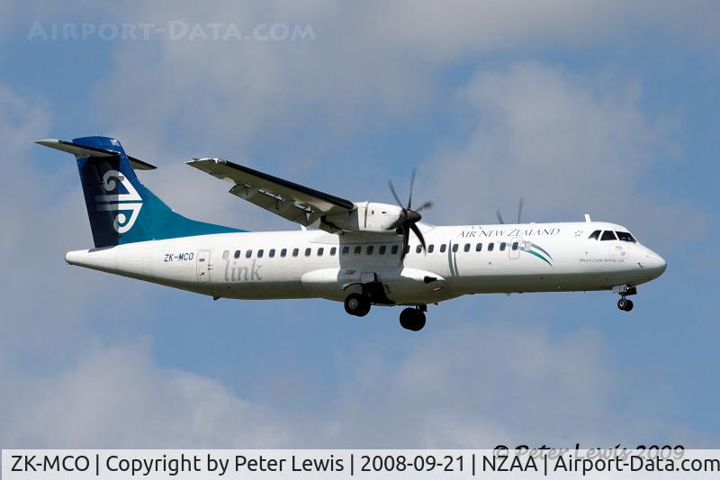 ZK-MCO, 1999 ATR 72-212A C/N 628, Mt Cook Airline Ltd., Christchurch