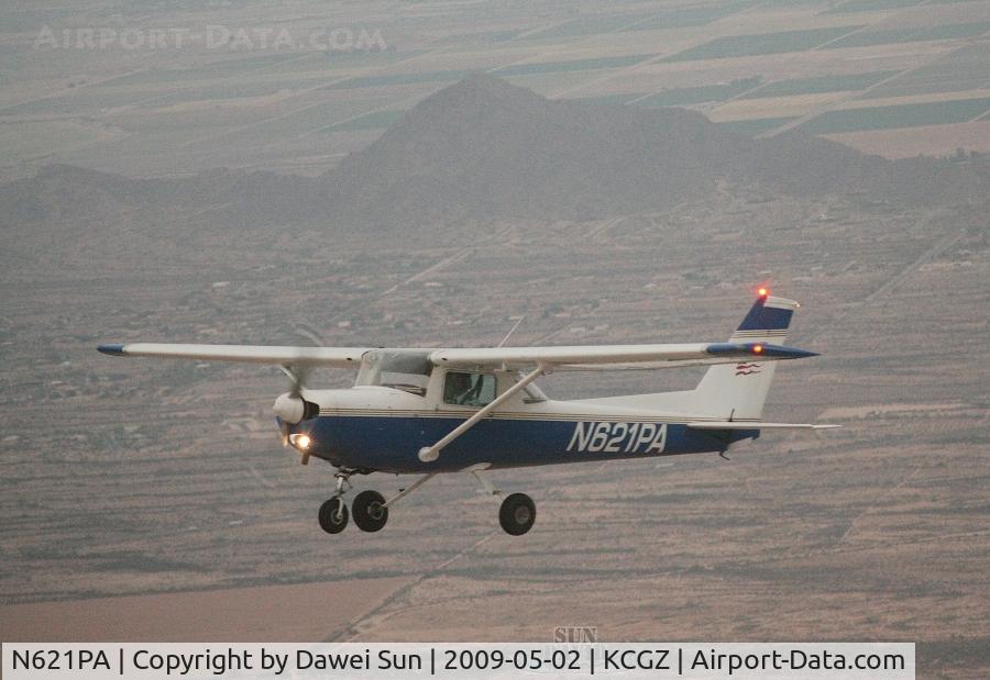 N621PA, 1979 Cessna 152 C/N 15284171, over CASA GRANDE