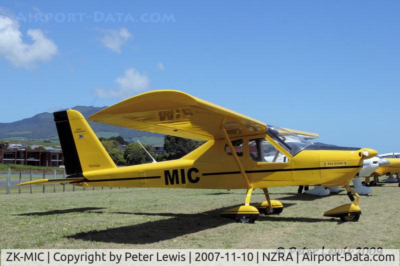 ZK-MIC, Tecnam P-92 Echo C/N 306, M & J Brenstrum, Dargaville