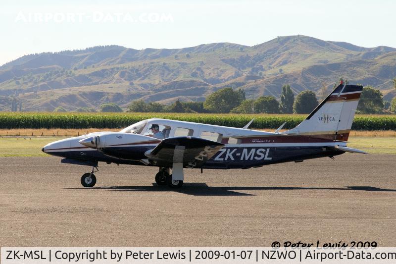 ZK-MSL, 1997 Piper PA-34-200T C/N 34-7770224, Air Napier Ltd., Napier