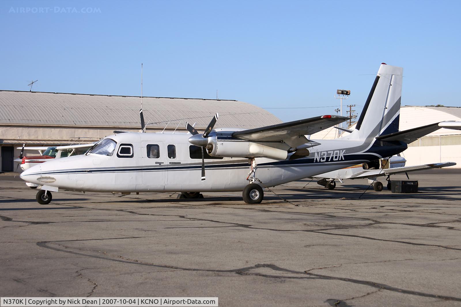 N370K, 1966 Aero Commander 680V Turbo Commander C/N 1570-25, KCNO