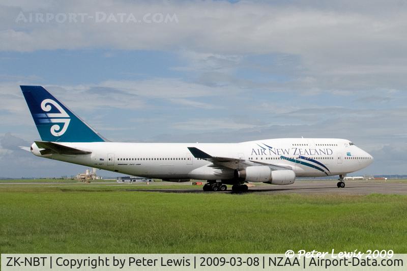 ZK-NBT, 1990 Boeing 747-419 C/N 24855, Air New Zealand Ltd., Auckland