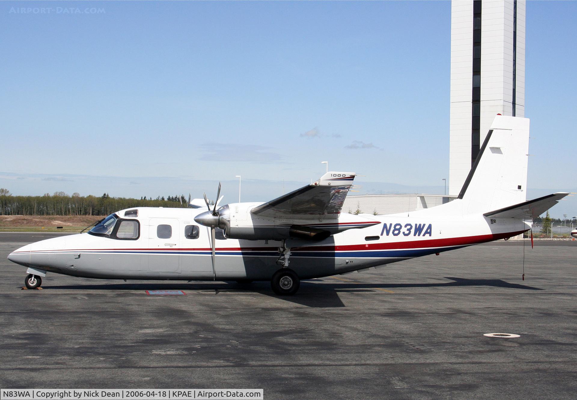 N83WA, 1983 Aero Commander 695A (G1000) C/N 96063, KPAE