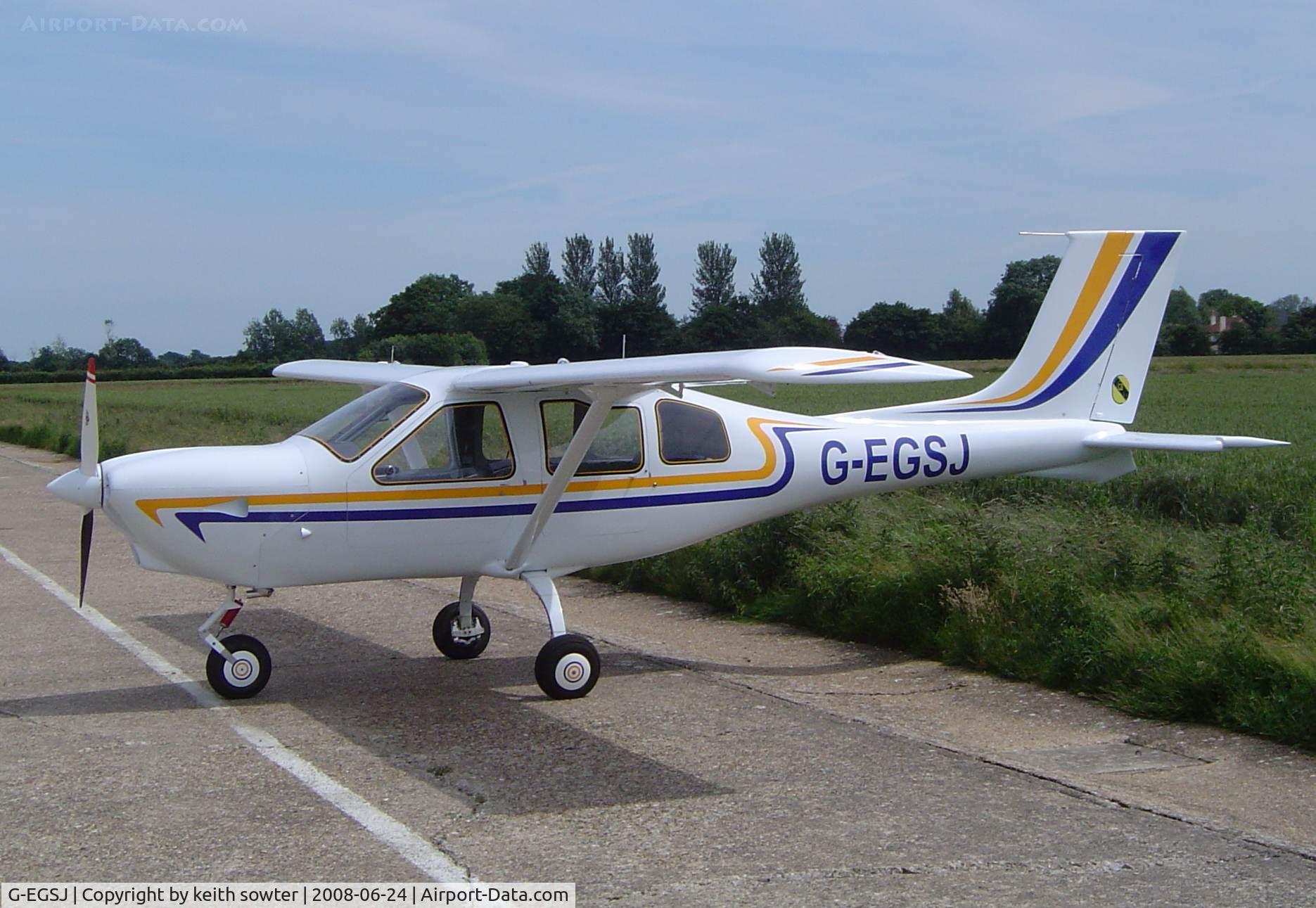 G-EGSJ, 2008 Jabiru J400 C/N PFA 325-14618, Based aircraft - registration is the airields code !
