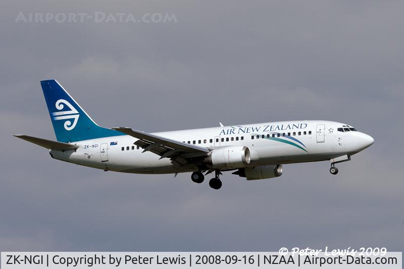ZK-NGI, 1999 Boeing 737-319 C/N 25608, Air New Zealand Ltd., Auckland