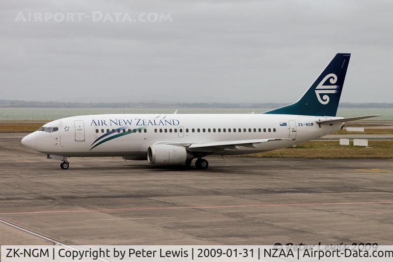 ZK-NGM, 1995 Boeing 737-3K2 C/N 28085, Air New Zealand Ltd., Auckland