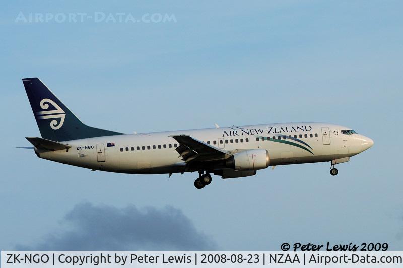 ZK-NGO, 1997 Boeing 737-37Q C/N 28548, Air New Zealand Ltd., Auckland