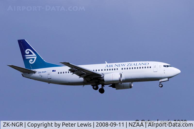 ZK-NGR, 1998 Boeing 737-33A C/N 27460, Air New Zealand Ltd., Auckland