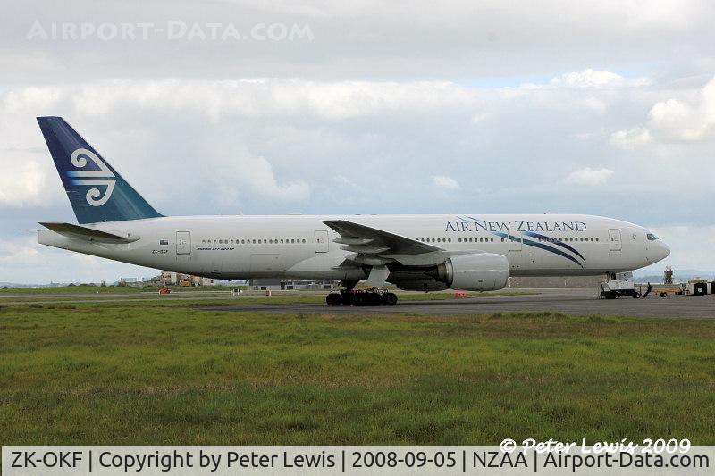 ZK-OKF, 2006 Boeing 777-219/ER C/N 34378, Air New Zealand Ltd., Auckland