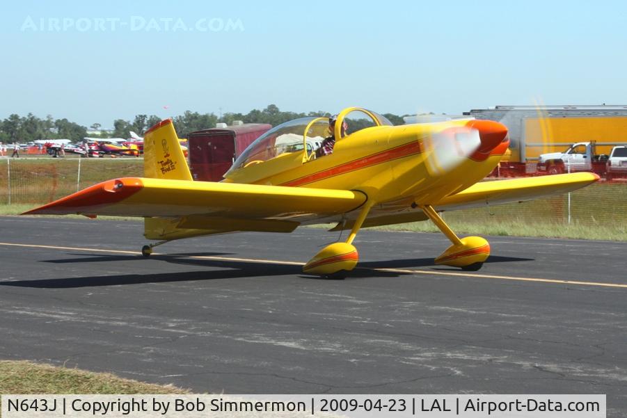 N643J, 2006 Vans RV-8 C/N 81716, Sun N Fun 2009 - Lakeland, Florida