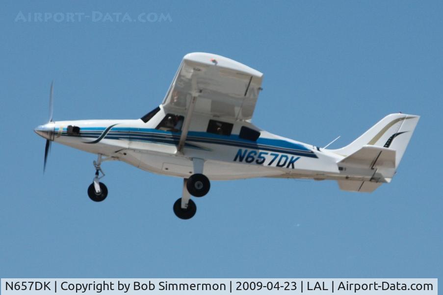 N657DK, 1999 Aerocomp Comp Air 10 C/N 038, Fly-by at Sun N Fun 2009 - Lakeland, Florida