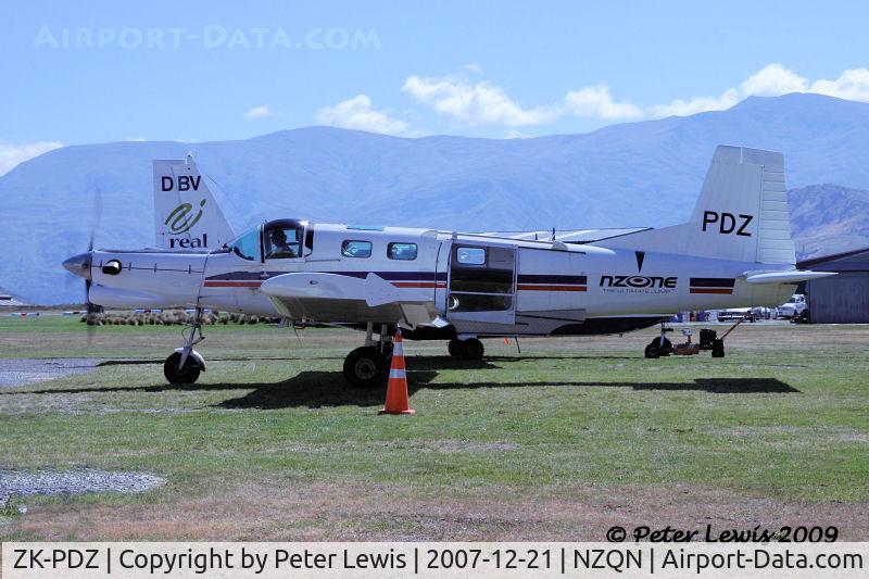ZK-PDZ, Pacific Aerospace Cresco 08-600 C/N 003, Parachute Adventure Queenstown Ltd., Queenstown