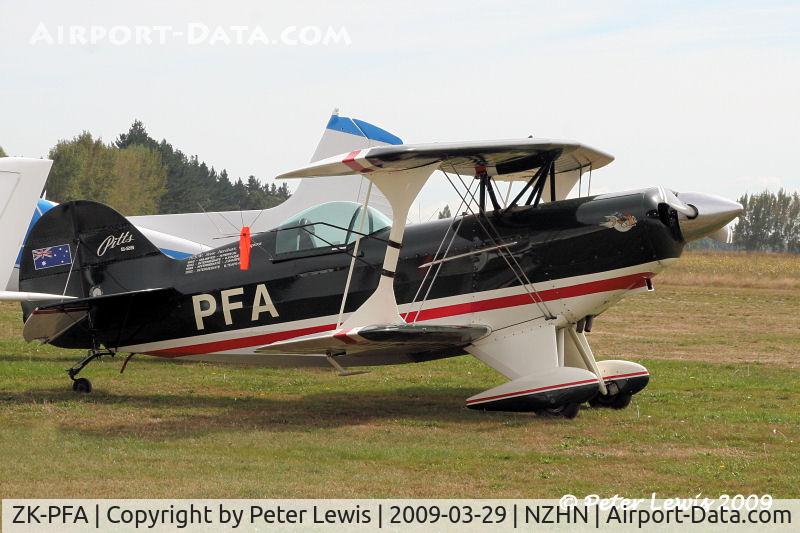 ZK-PFA, 1982 Pitts S-2S Special C/N 3005, The Cambridge Flying Company Ltd., Cambridge