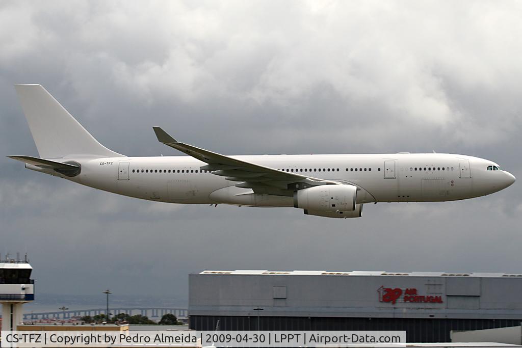 CS-TFZ, 2009 Airbus A330-243 C/N 1008, Low pass @ LIS  just arrived from TLS