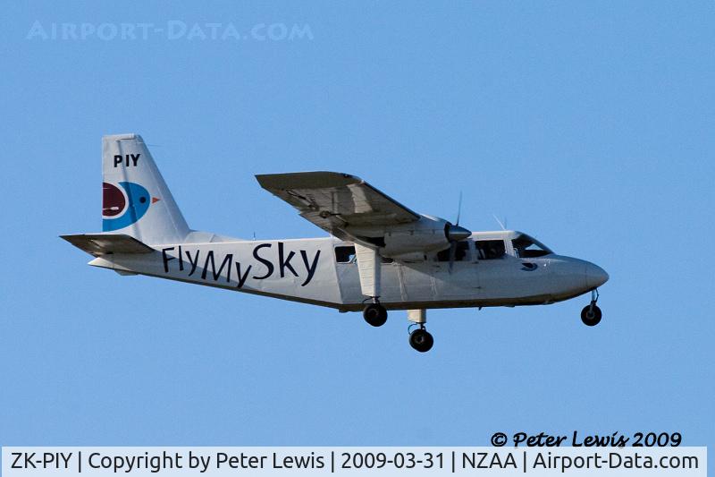 ZK-PIY, 1973 Britten-Norman BN-2A-20 Islander C/N 344, Commercial Helicopters Ltd., Taumarunui (op by Mountain Air)