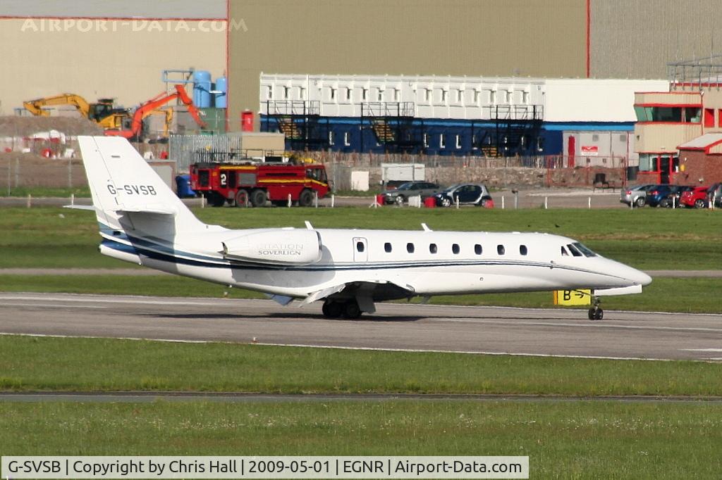 G-SVSB, 2006 Cessna 680 Citation Sovereign C/N 680-0094, Ferron Trading Ltd