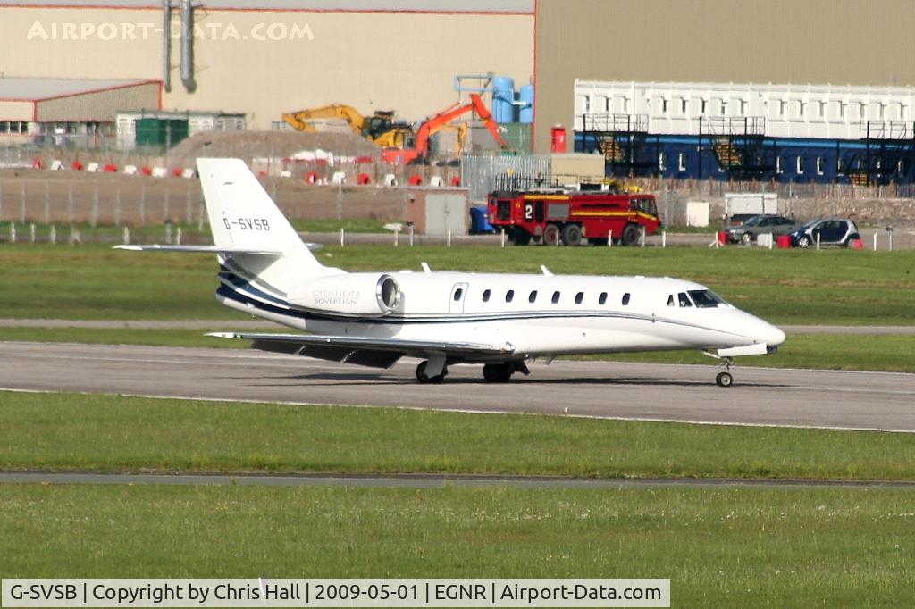 G-SVSB, 2006 Cessna 680 Citation Sovereign C/N 680-0094, Ferron Trading Ltd