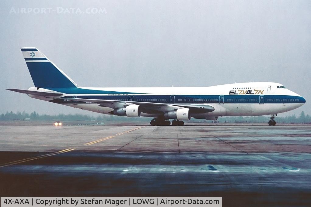 4X-AXA, 1971 Boeing 747-258B C/N 20135-140, ElAl Boeing 747