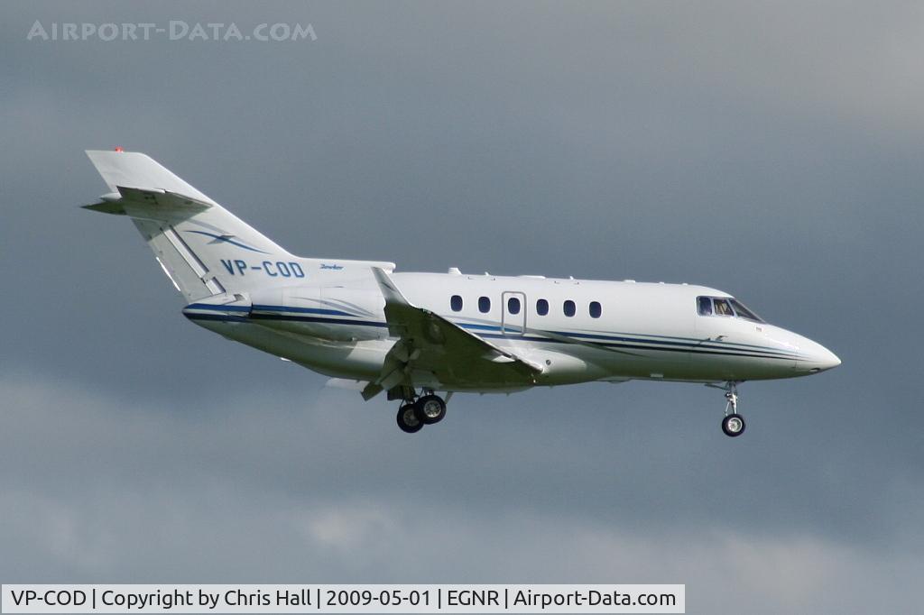 VP-COD, 2006 Raytheon Hawker 850XP C/N 258816, Iceland Frozen Foods Plc