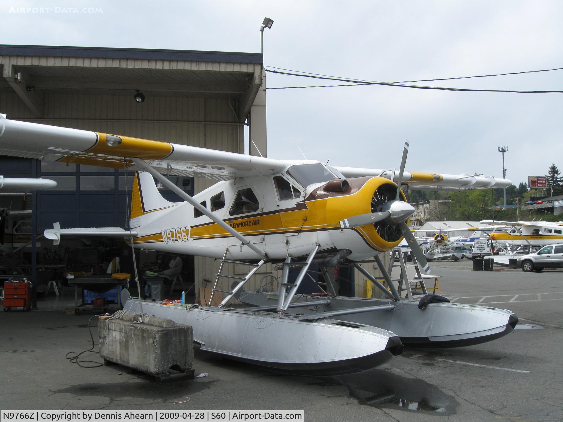 N9766Z, 1953 De Havilland Canada U-6A Beaver C/N 504, Kenmore Air DHC-2