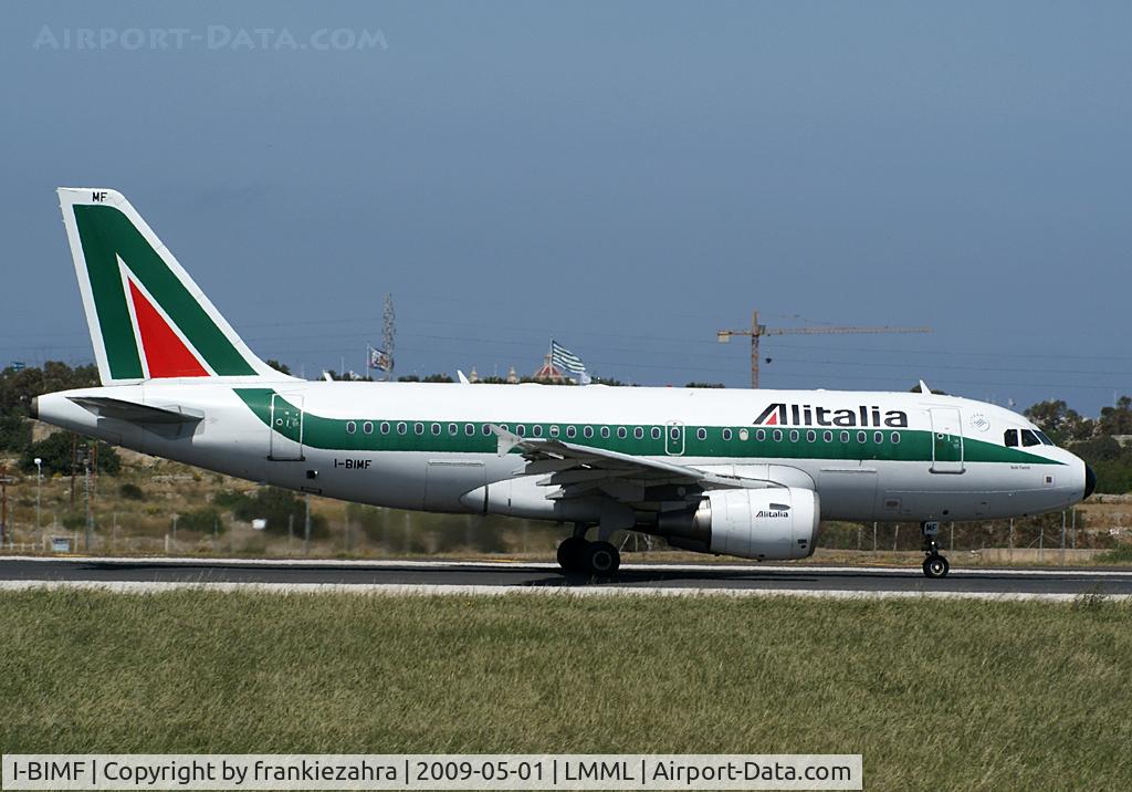 I-BIMF, 2003 Airbus A319-112 C/N 2083, Alitalia