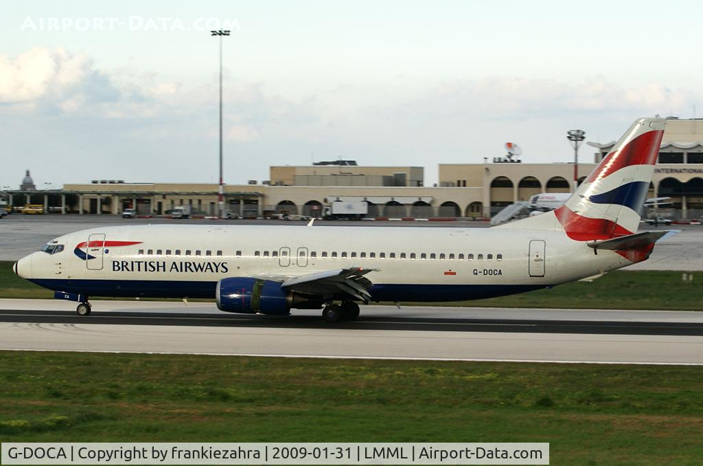 G-DOCA, 1991 Boeing 737-436 C/N 25267, British Airways