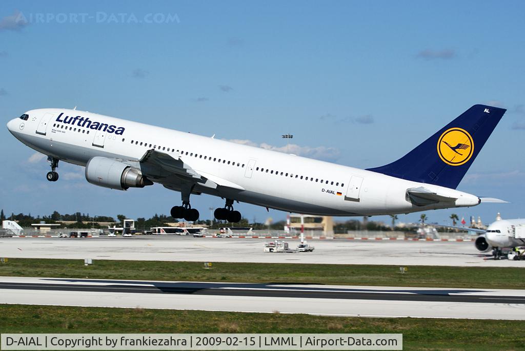 D-AIAL, 1987 Airbus A300B4-603 C/N 405, Lufthansa