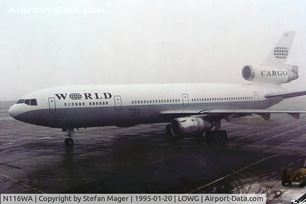 N116WA, 1973 Douglas DC-10-30CF C/N 47906, Cargoflight for Chrysler