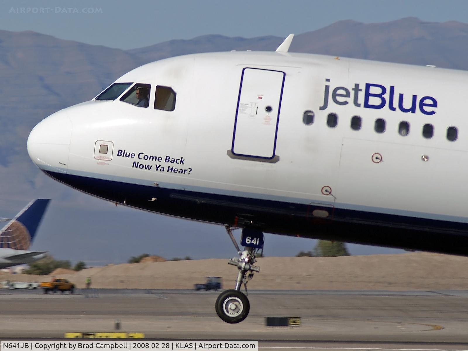 N641JB, 2006 Airbus A320-232 C/N 2848, jetBlue Airways - 'Blue Come Back Now Hear' / 2006 Airbus A320-232