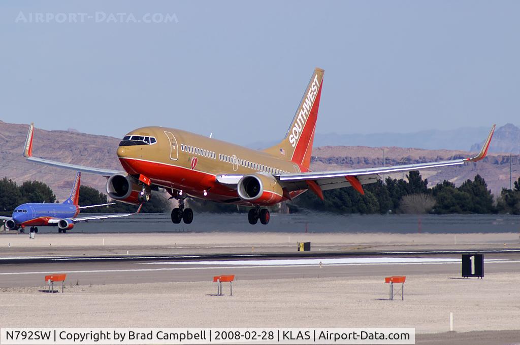 N792SW, 2000 Boeing 737-7H4 C/N 27887, Southwest Airlines / 2000 Boeing 737-7H4