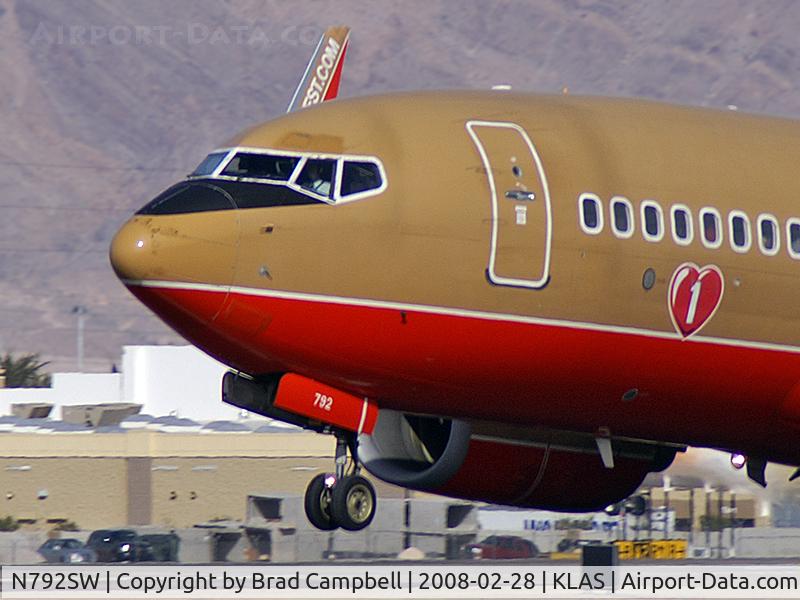 N792SW, 2000 Boeing 737-7H4 C/N 27887, Southwest Airlines / 2000 Boeing 737-7H4