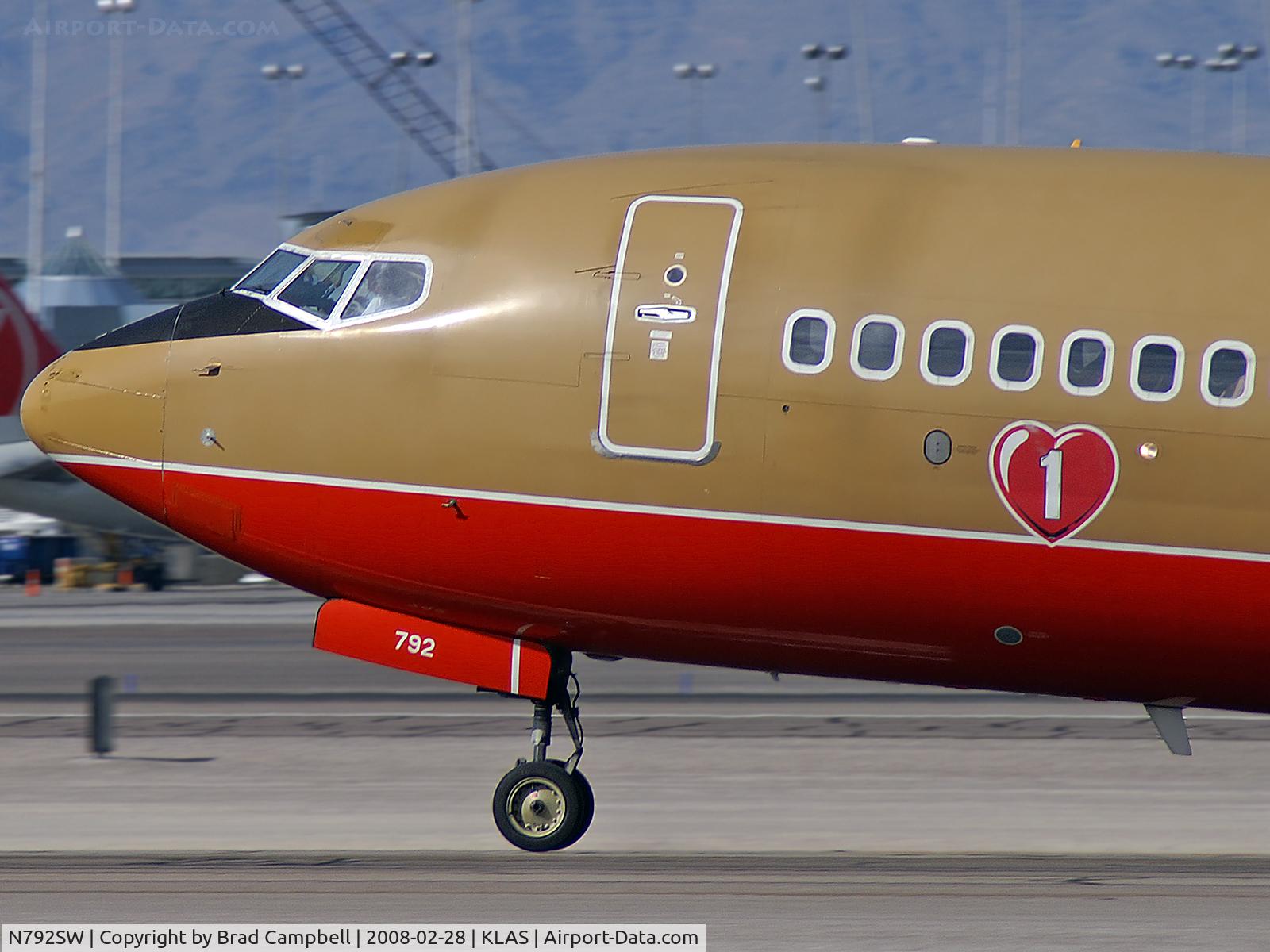 N792SW, 2000 Boeing 737-7H4 C/N 27887, Southwest Airlines / 2000 Boeing 737-7H4