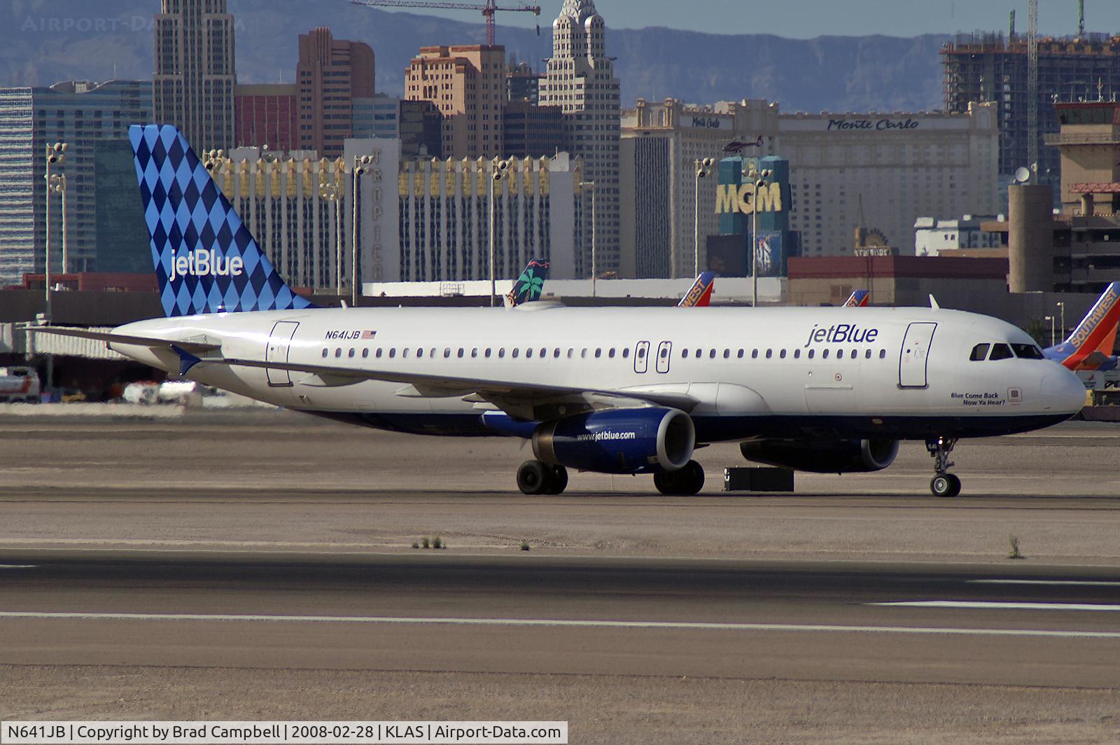 N641JB, 2006 Airbus A320-232 C/N 2848, jetBlue Airways - 'Blue Come Back Now Hear' / 2006 Airbus A320-232